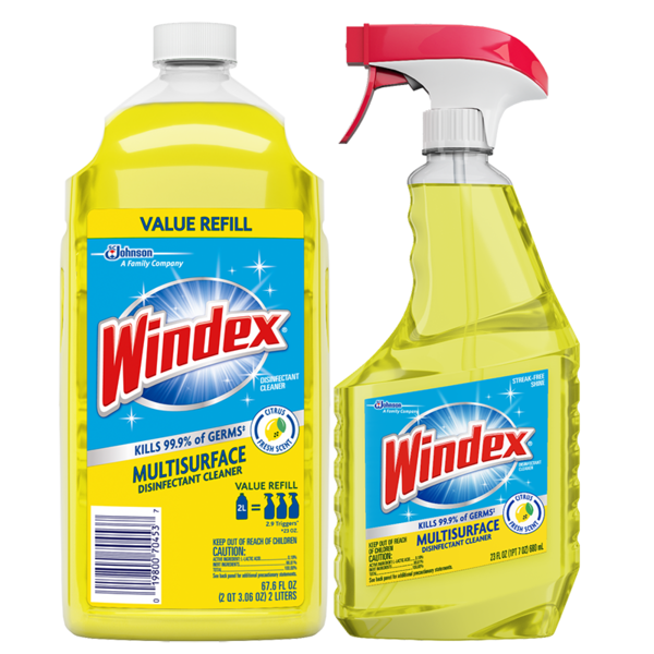 Windex® MultiSurface Disinfectant Cleaner SC Johnson Professional